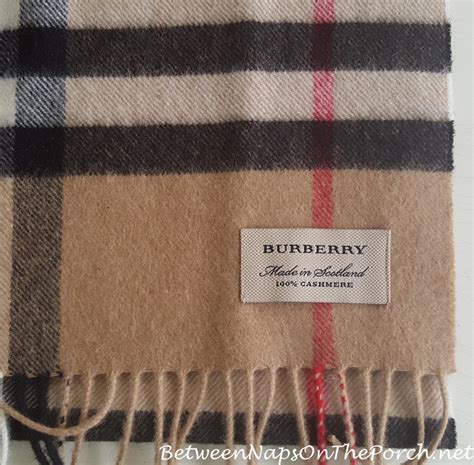 burberry scarf how it's made|is a burberry scarf real.